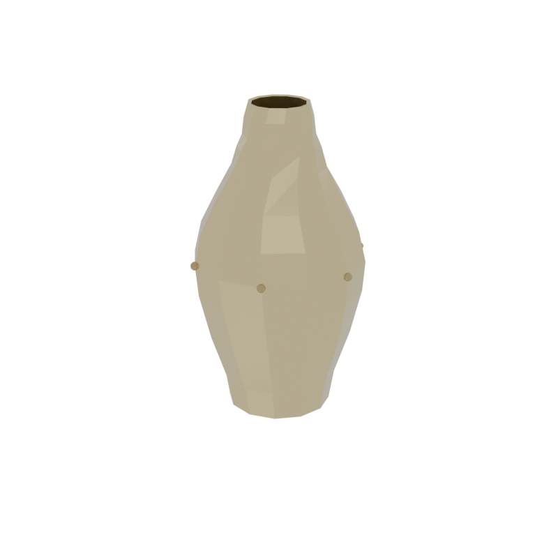 Art Nouveau Gem Vase — 3D printable vase STL file