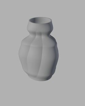 Trefoil Vase — 3D printable vase STL file