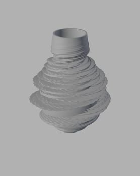 Vortex Vase — 3D printable vase STL file